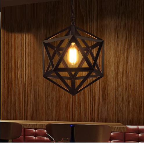 New Hexagon Lamp Geometric Light Hanging Light Fancy