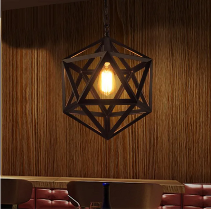 New Hexagon Lamp Geometric Light Hanging Light Fancy